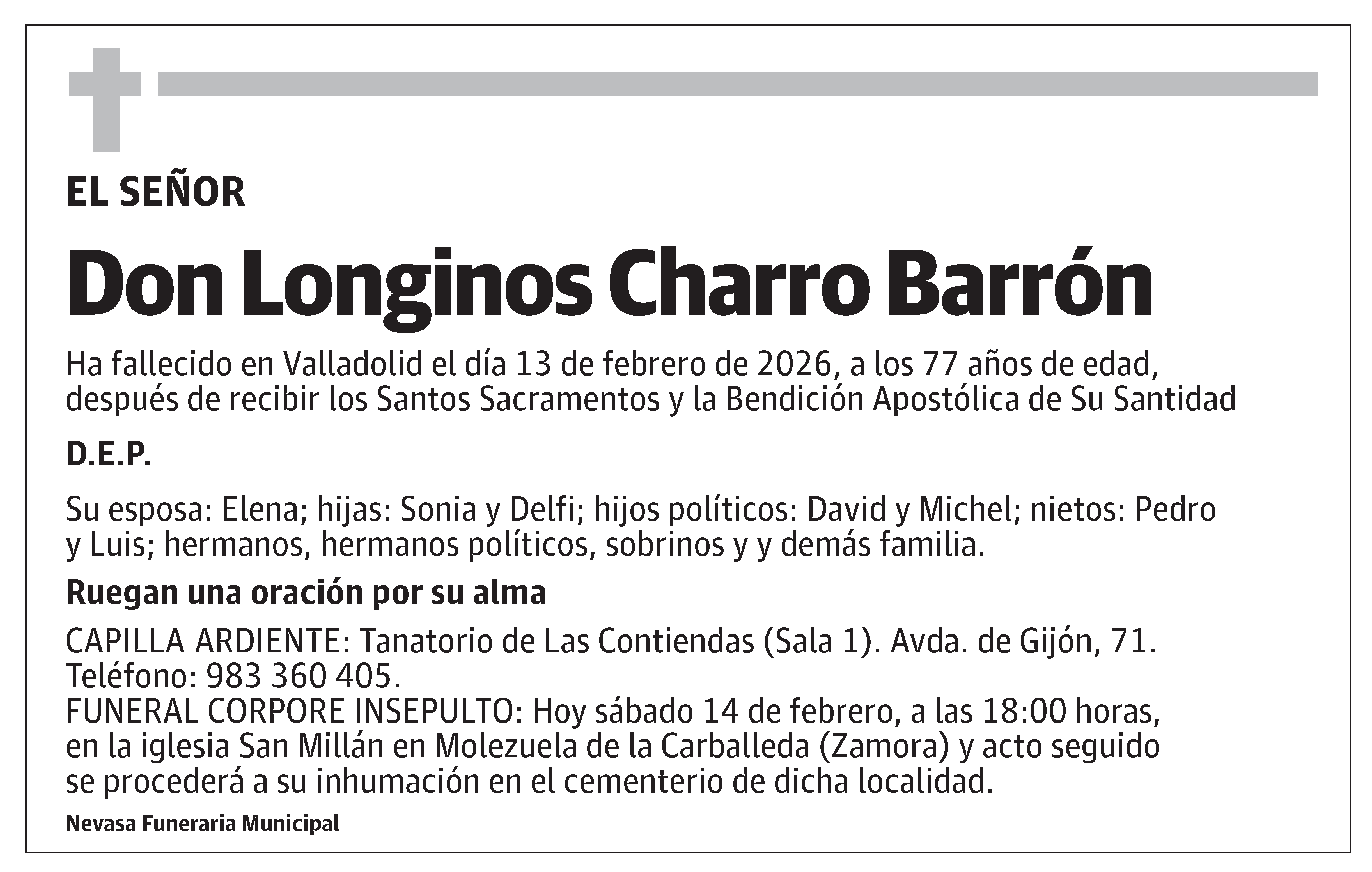 Longinos Charro Barrón