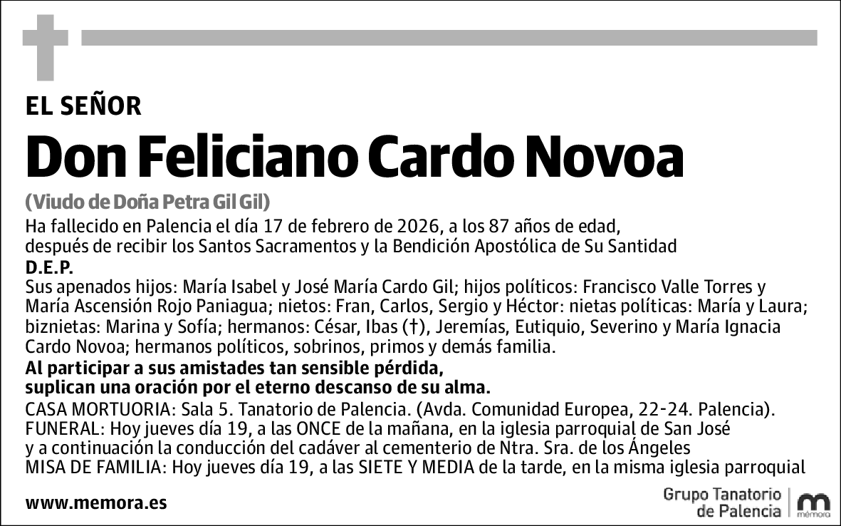 Feliciano Cardo Novoa