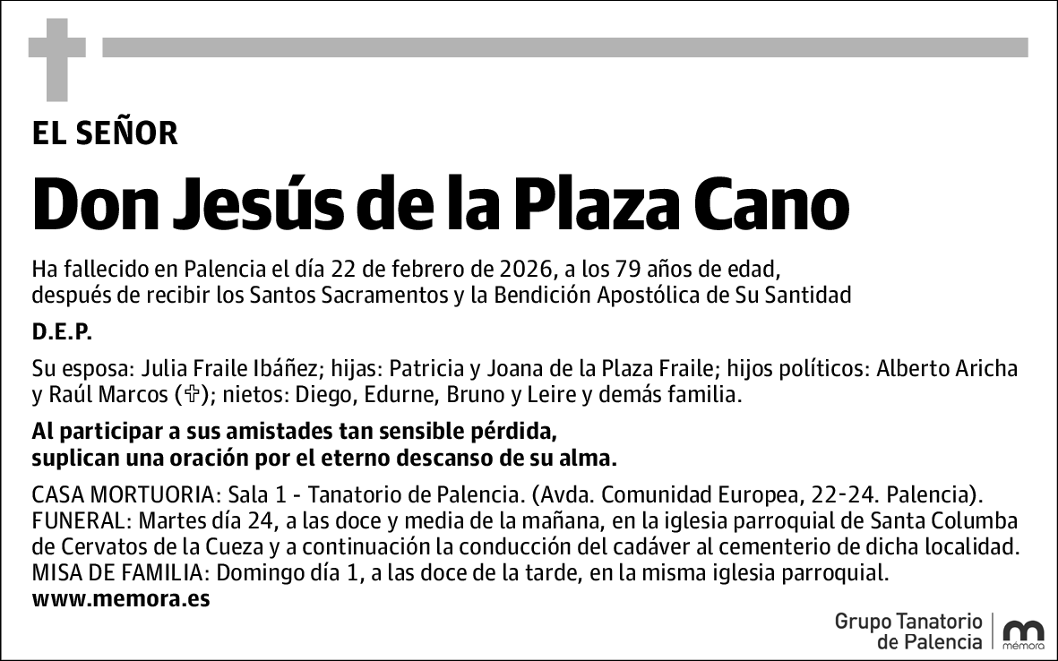Jesús de la Plaza Cano