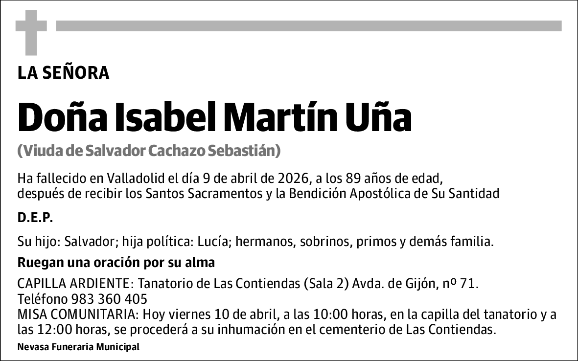 Isabel Martín Uña