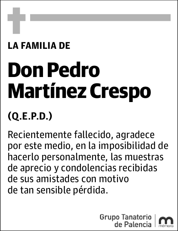 Pedro Martínez Crespo