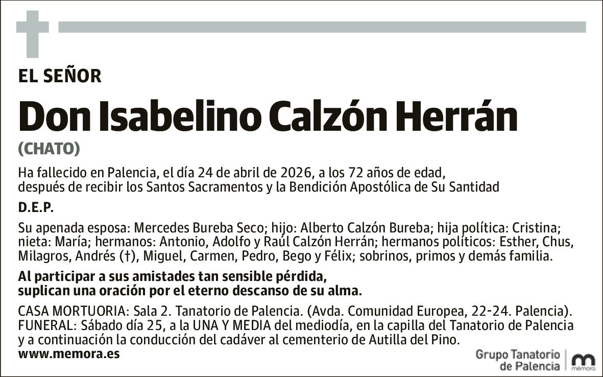 Isabelino Calzón Herrán