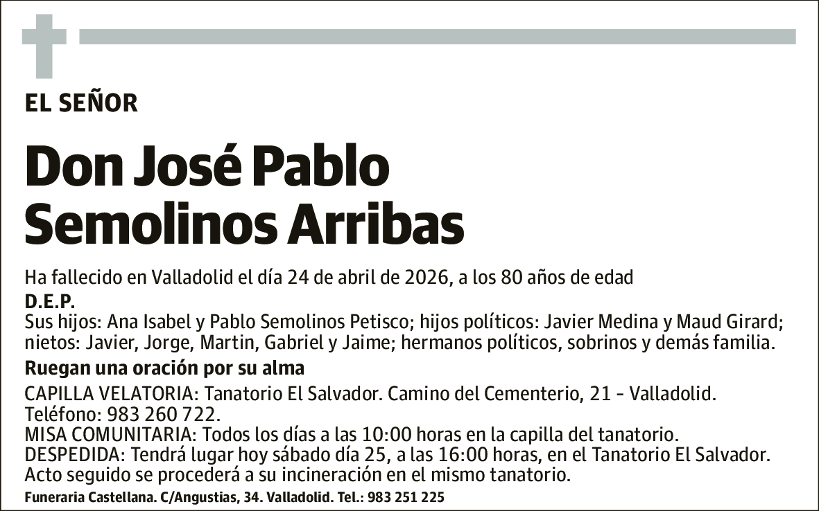 José Pablo Semolinos Arribas