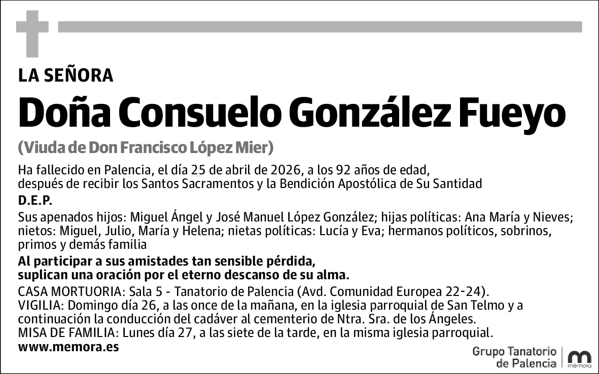 Consuelo González Fueyo