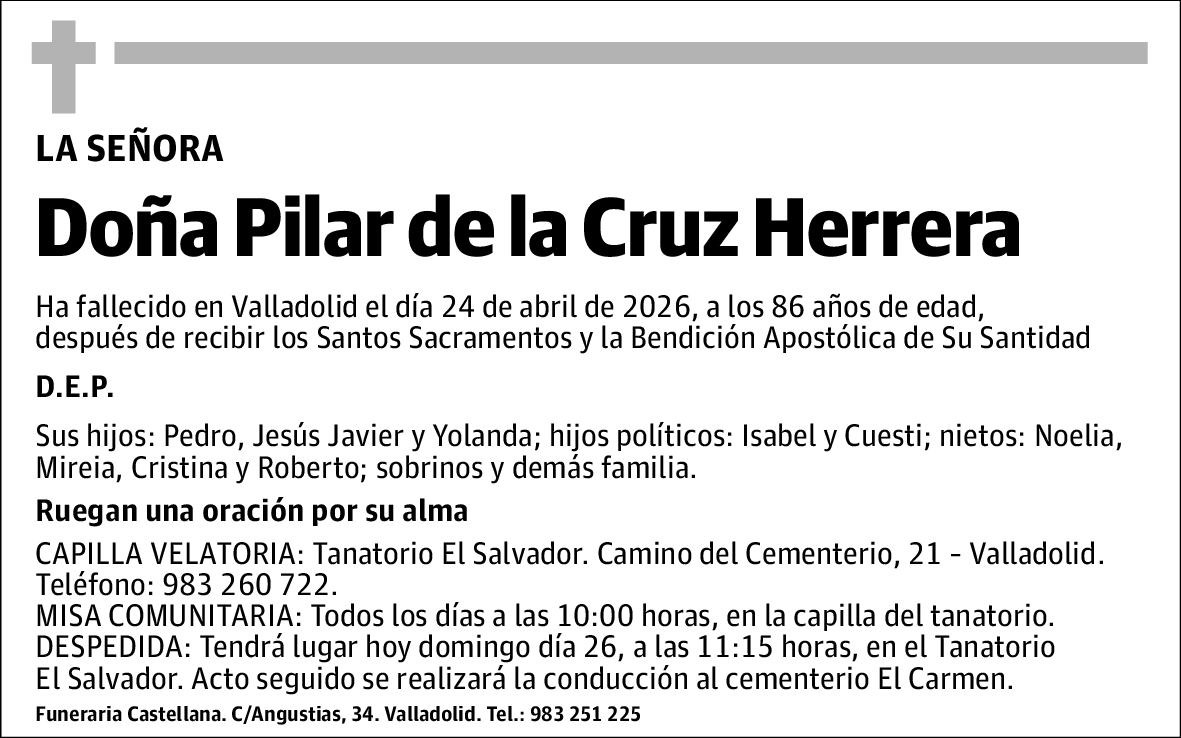 Pilar de la Cruz Herrera