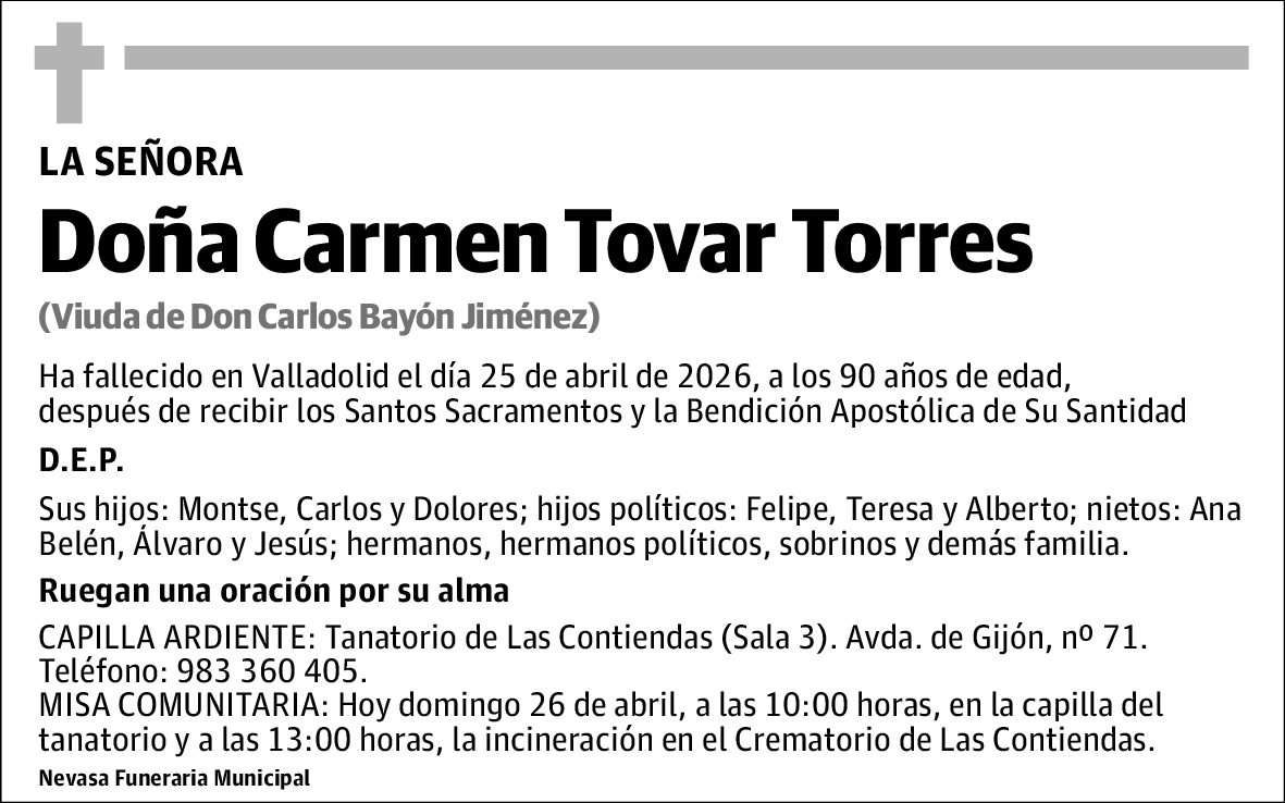Carmen Tovar Torres