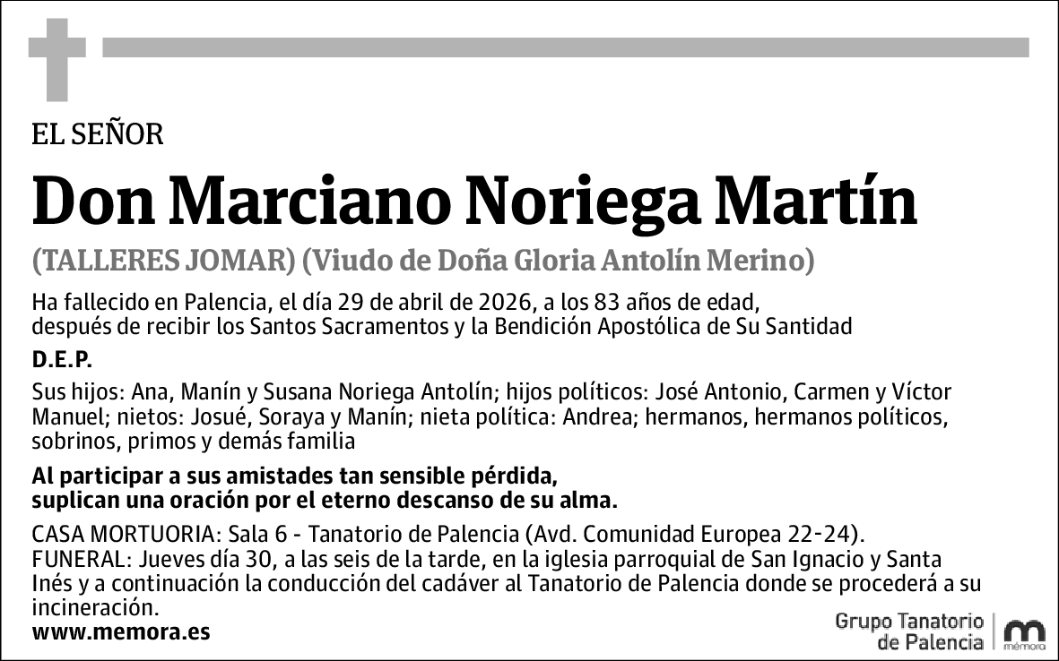 Marciano Noriega Martín