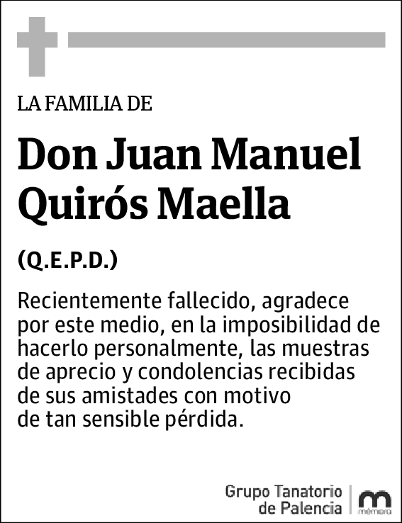 Juan Manuel Quirós Maella