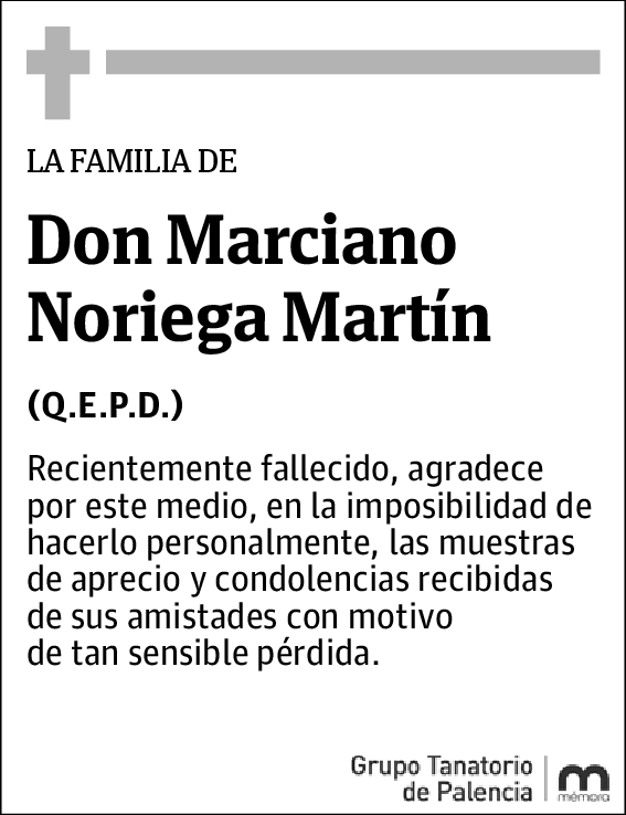 Marciano Noriega Martín
