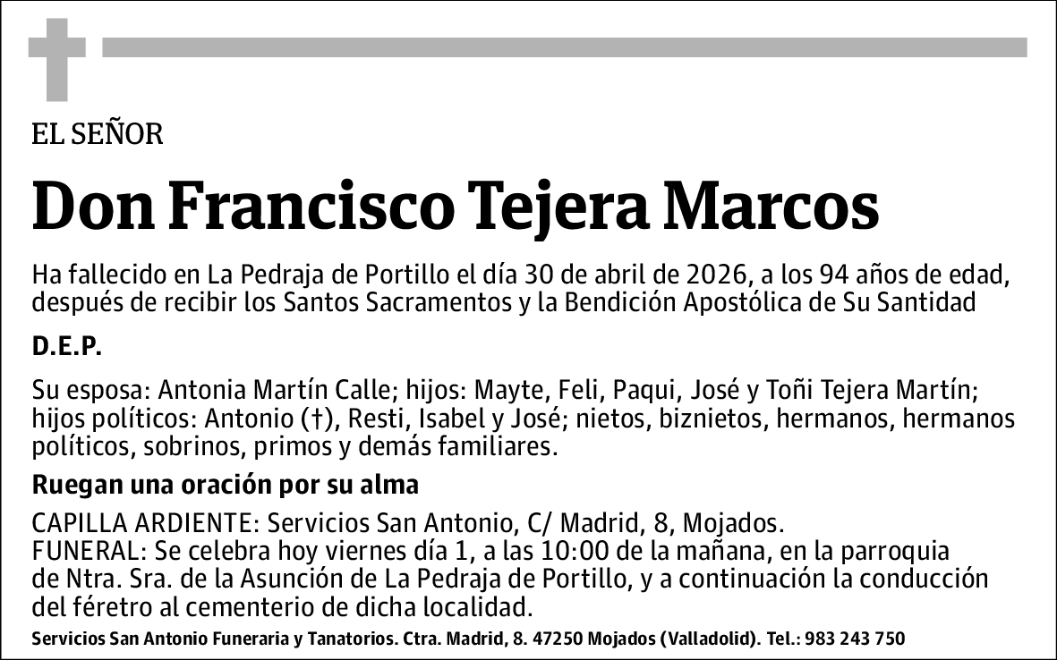 Francisco Tejera Marcos