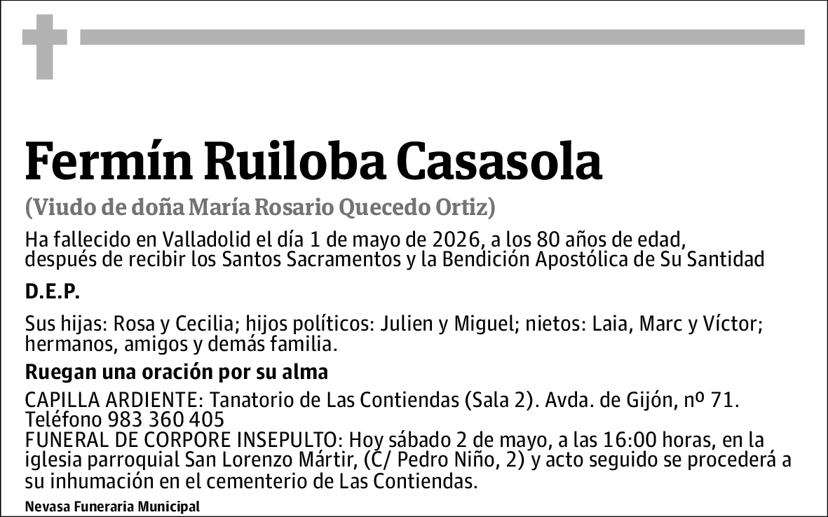 Fermín Ruiloba Casasola
