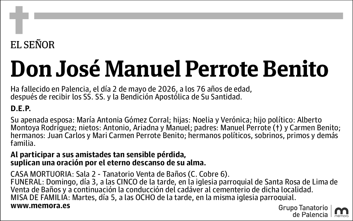 Jose Manuel Perrote Benito