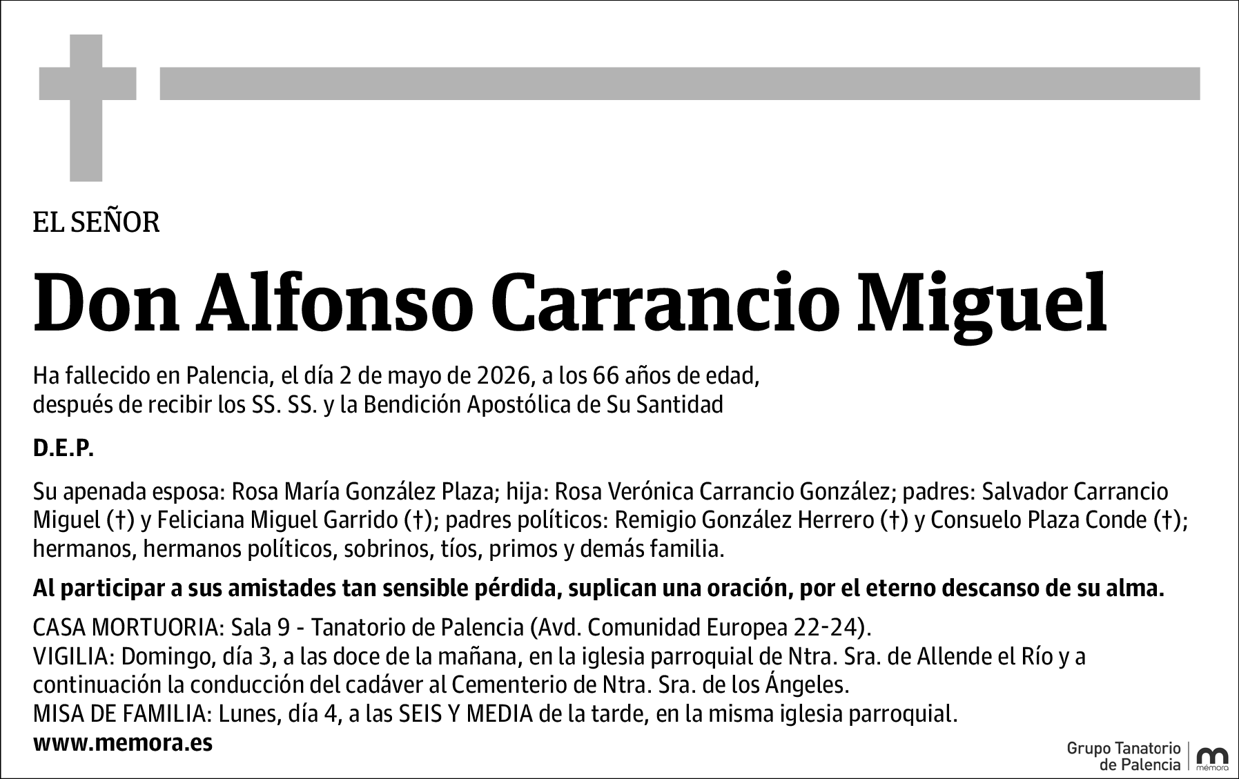 Alfonso Carrancio Miguel