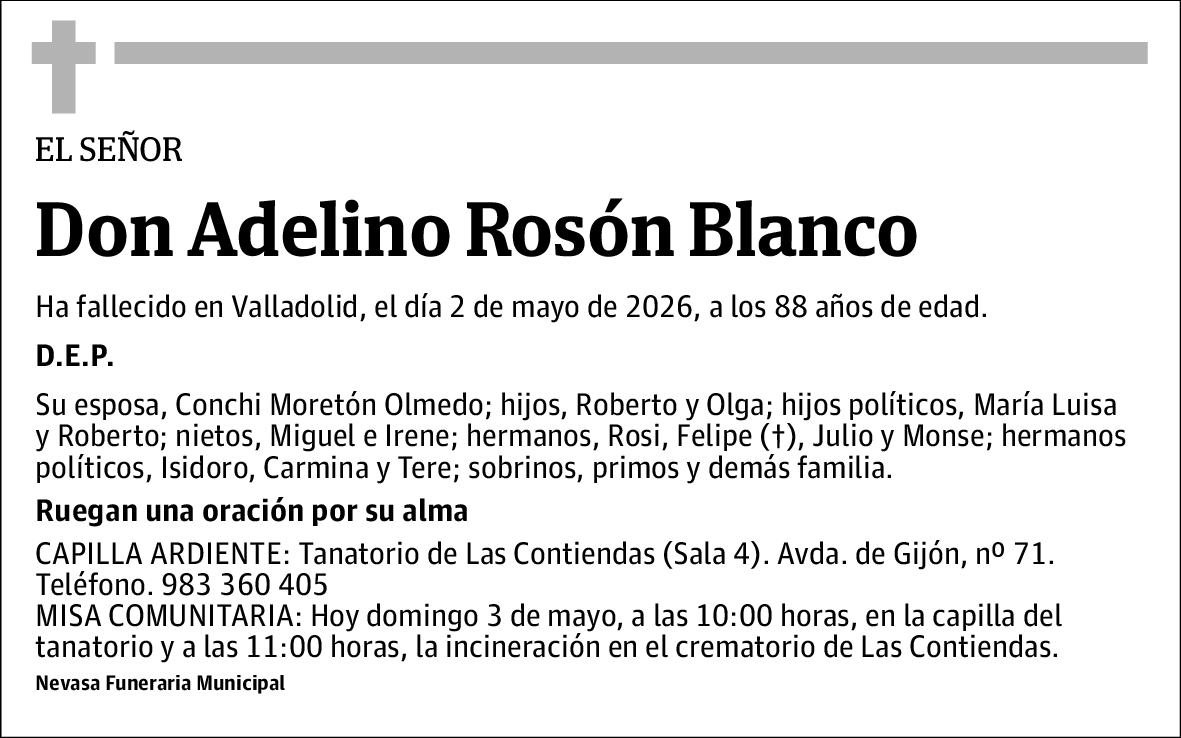 Adelino Rosón Blanco