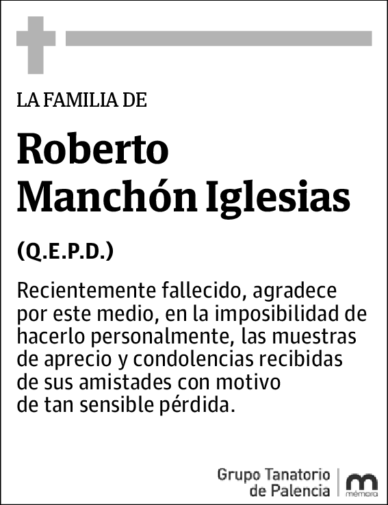 Roberto Manchón Iglesias