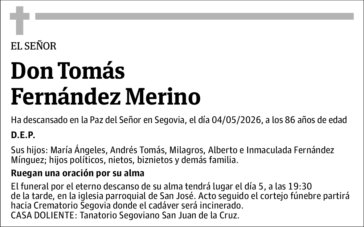 Tomás Fernández Merino