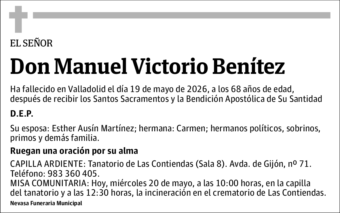 Manuel Victorio Benítez