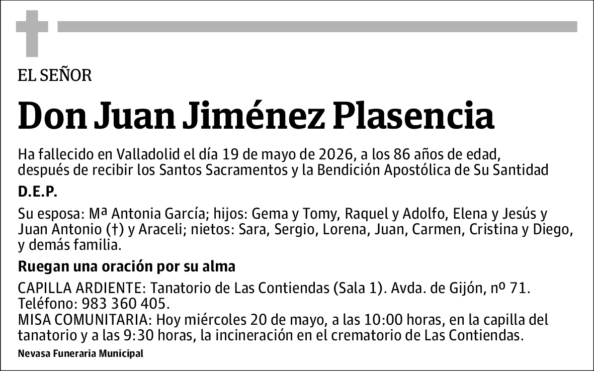 Juan Jiménez Plasencia