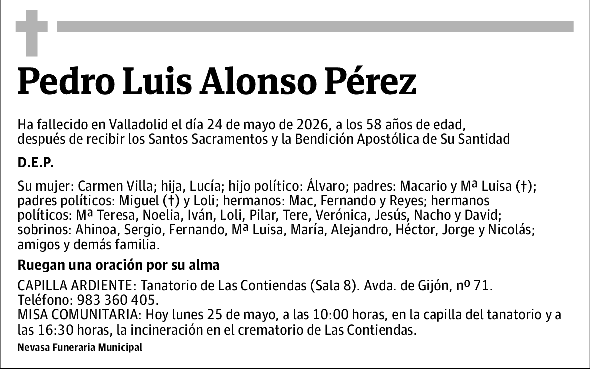 Pedro Luis Alonso Pérez