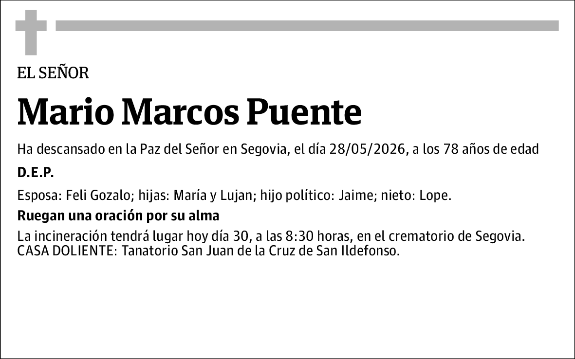 Mario Marcos Puente