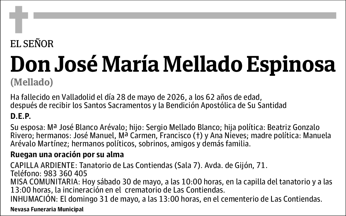 Jose María Mellado Espinosa
