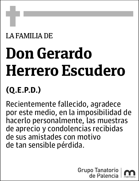 Gerardo Herrero Escudero