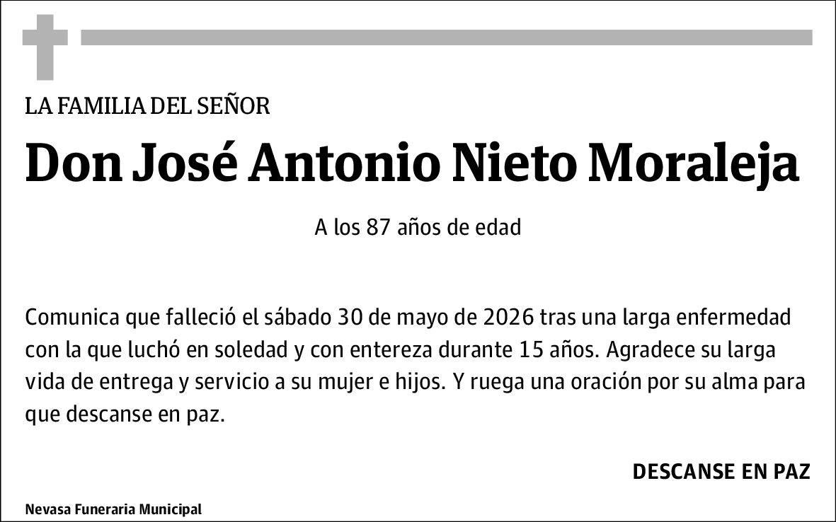 José Antonio Nieto Moraleja