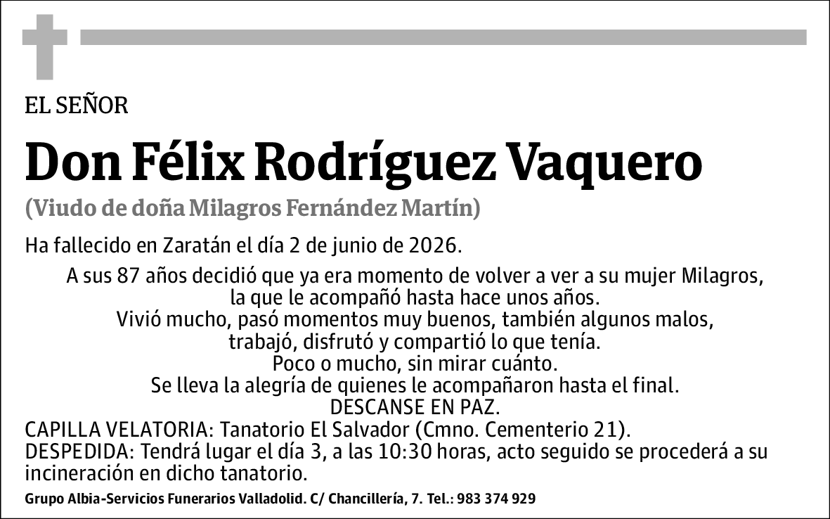Félix Rodríguez Vaquero