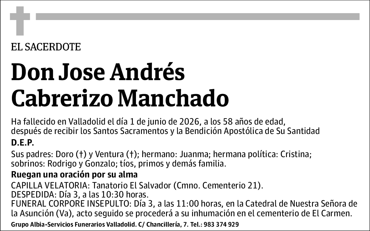 Jose Andrés Cabrerizo Manchado