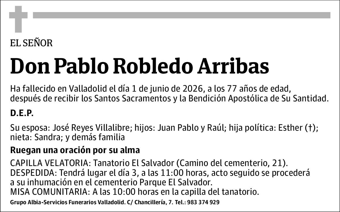 Pablo Robledo Arribas