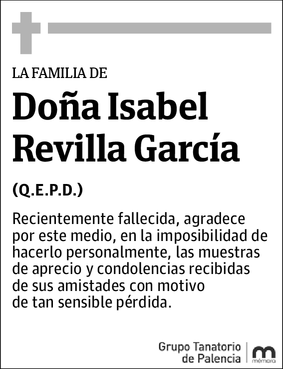 Isabel Revilla García
