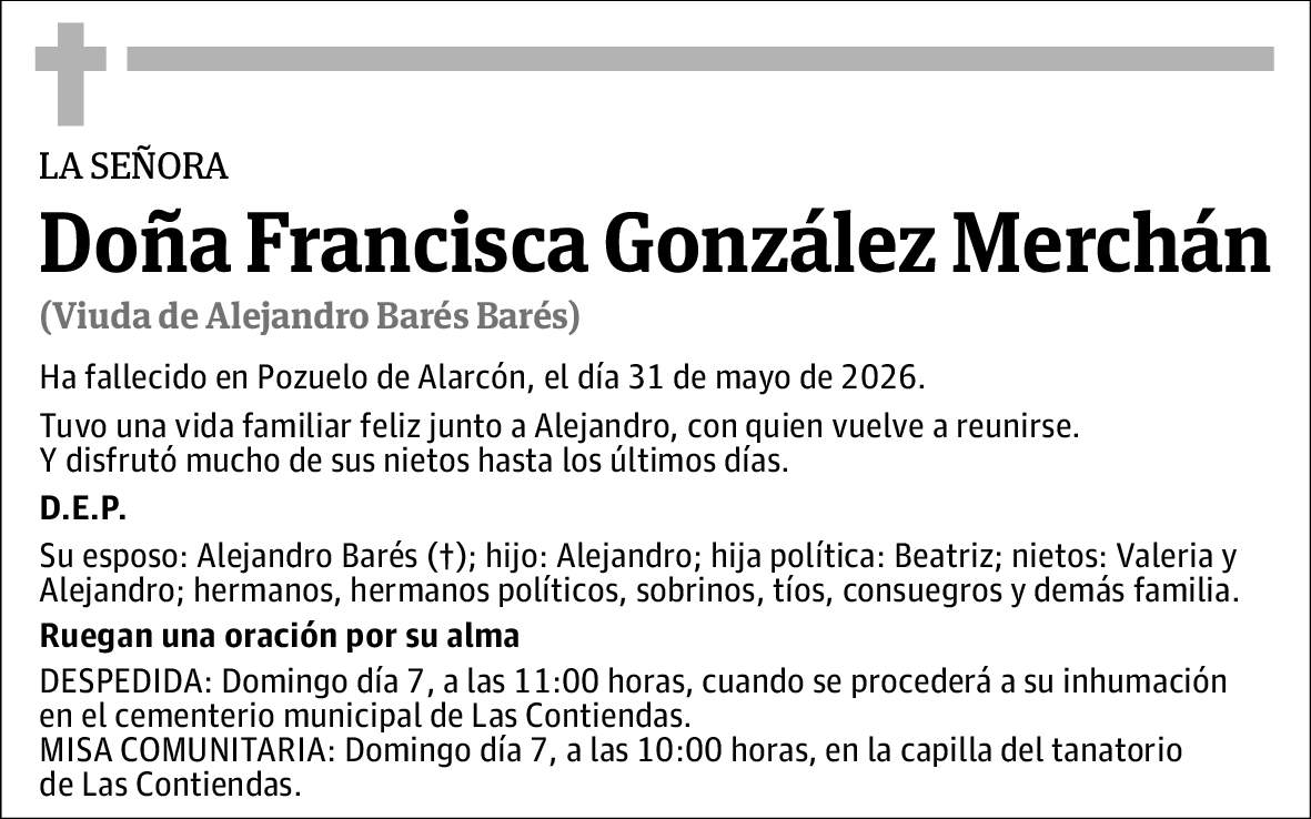 Francisca Gonzalez Merchan