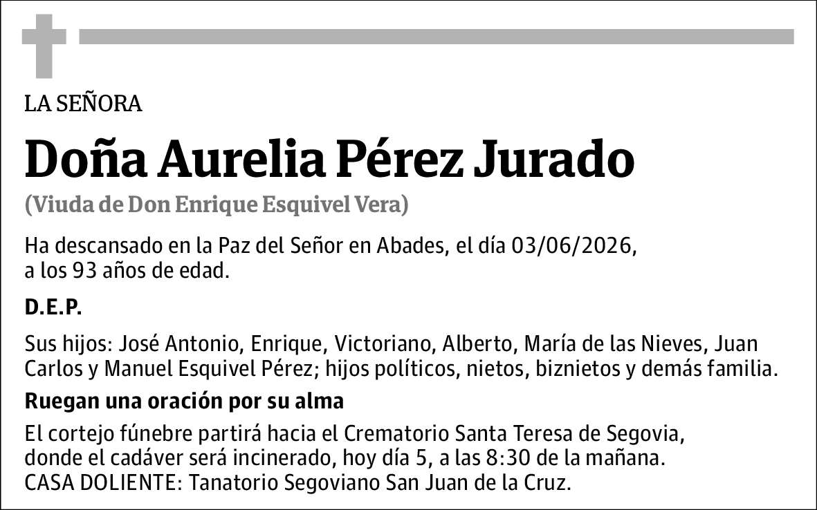 Aurelia Pérez Jurado