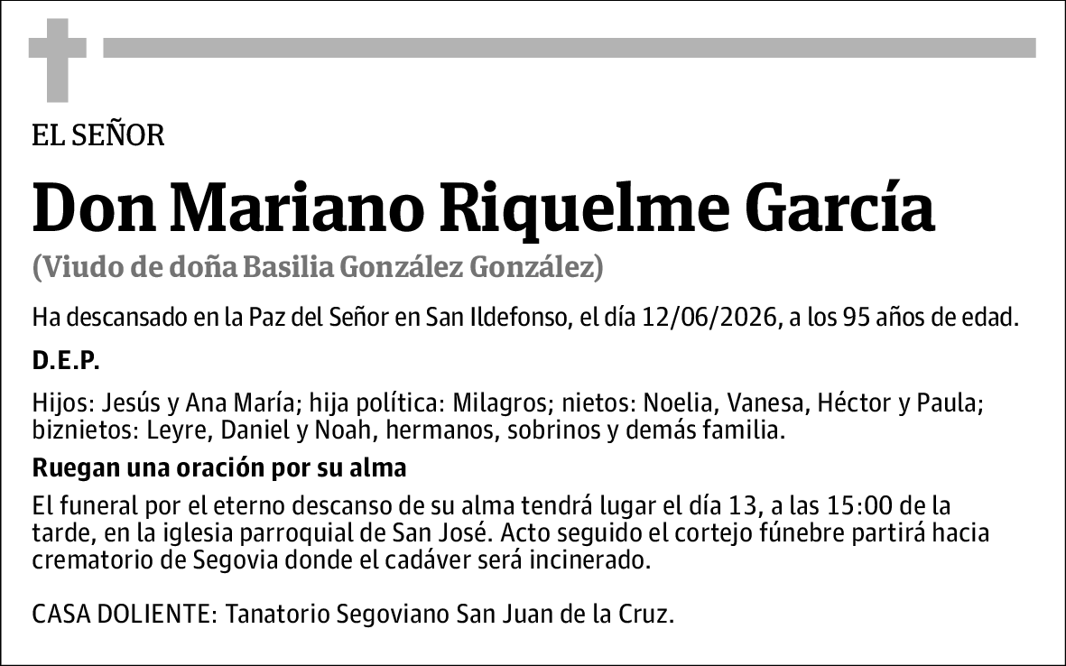 Mariano Riquelme García