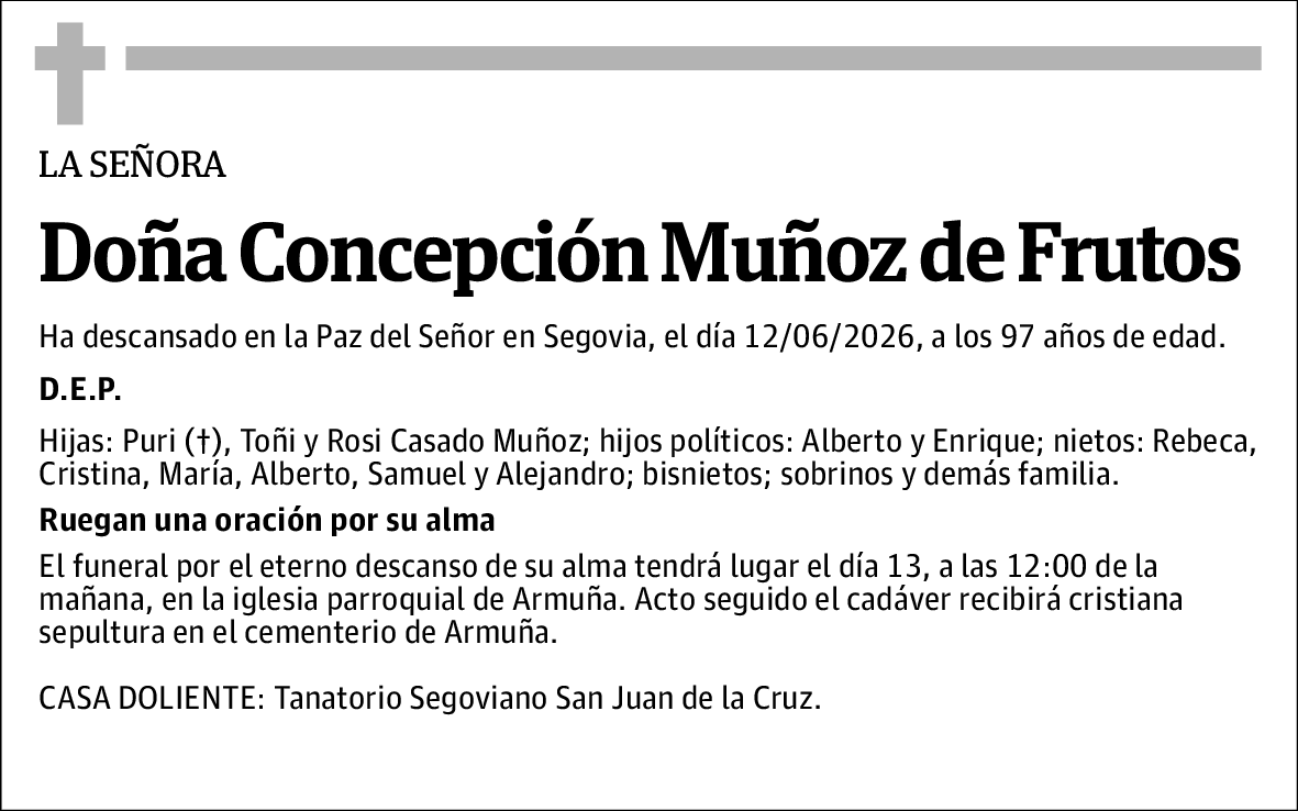 Concepción Muñoz de Frutos