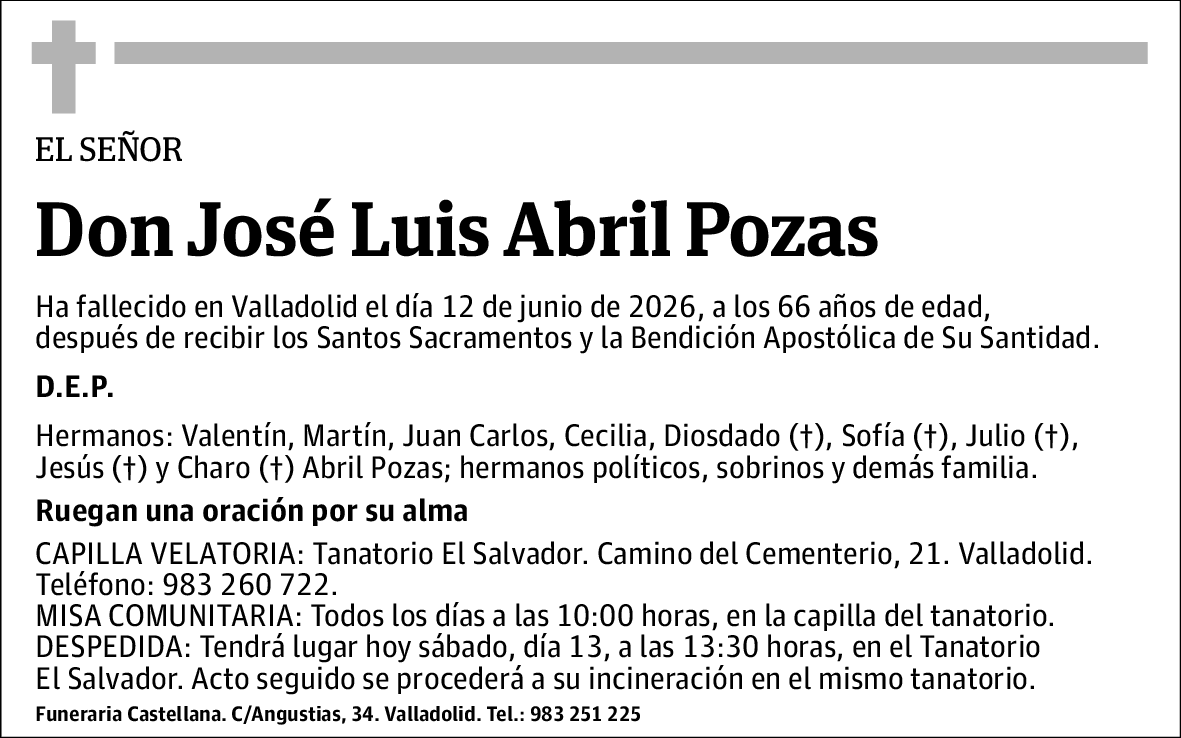 José Luis Abril Pozas