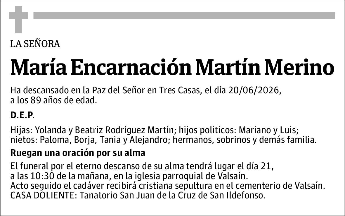 María Encarnación Martín Merino