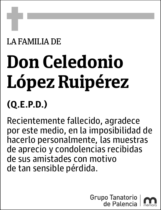 Celedonio López Ruipérez