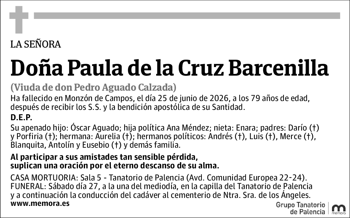 Paula de la Cruz Barcenilla