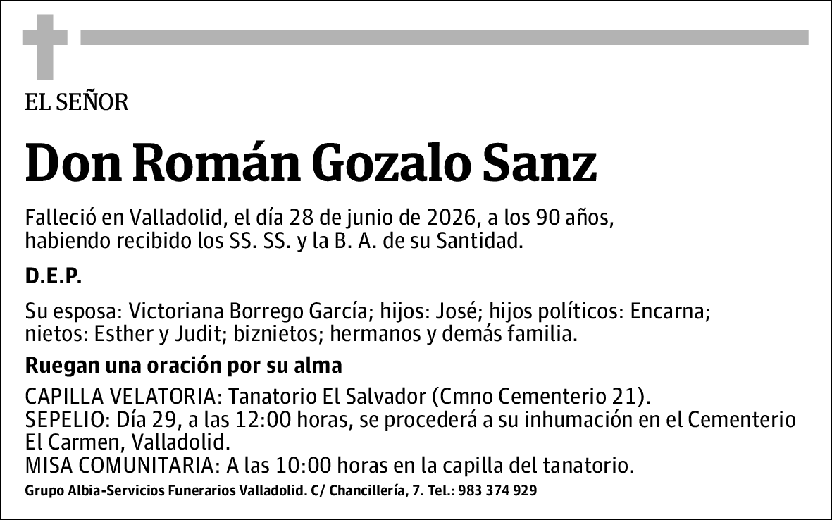 Román Gozalo Sanz