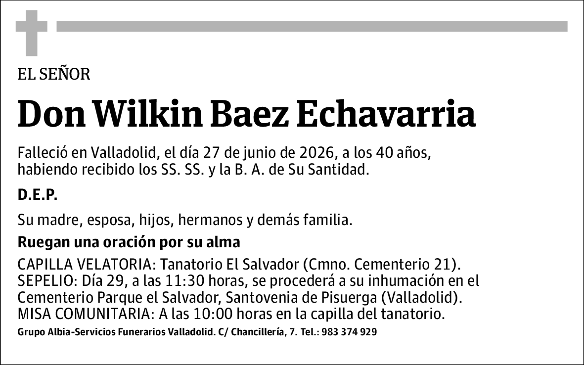 Wilkin Baez Echavarria