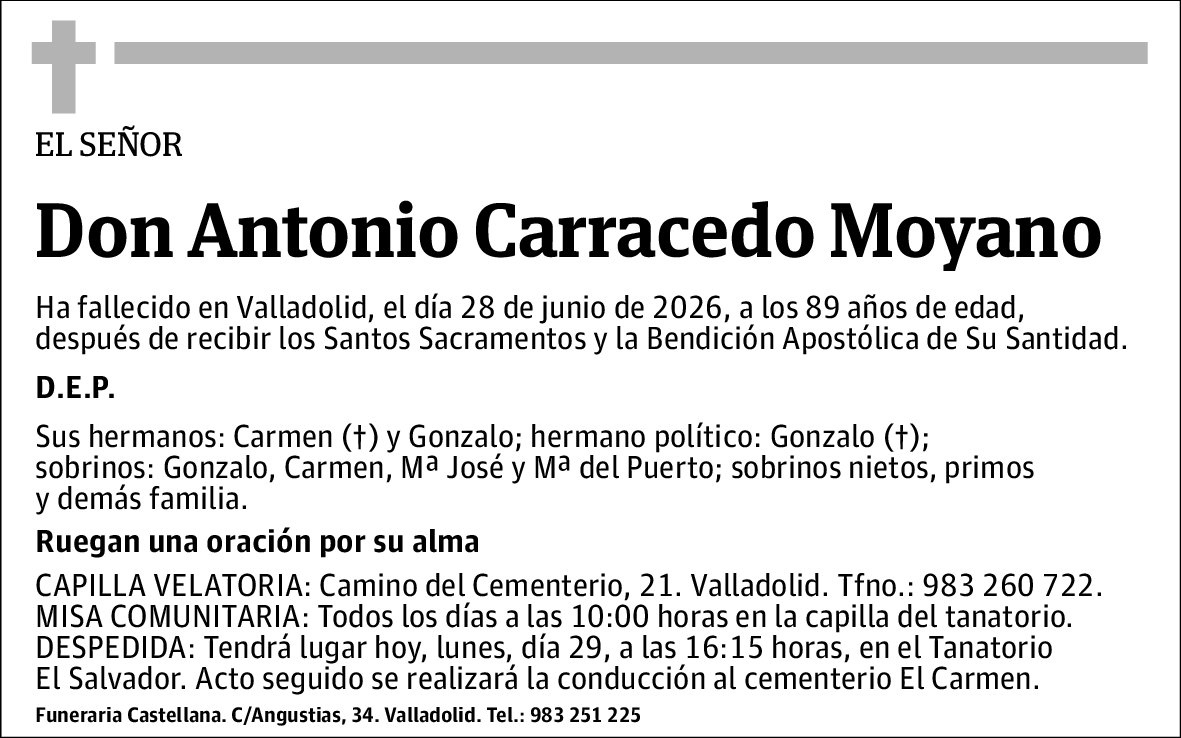 Antonio Carracedo Moyano