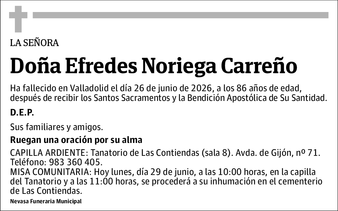 Efredes Noriega Carreña