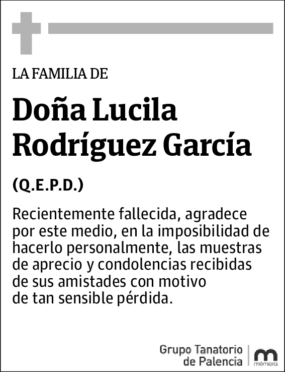 Lucila Rodríguez García