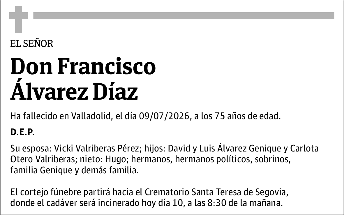 Francisco Álvarez Díaz