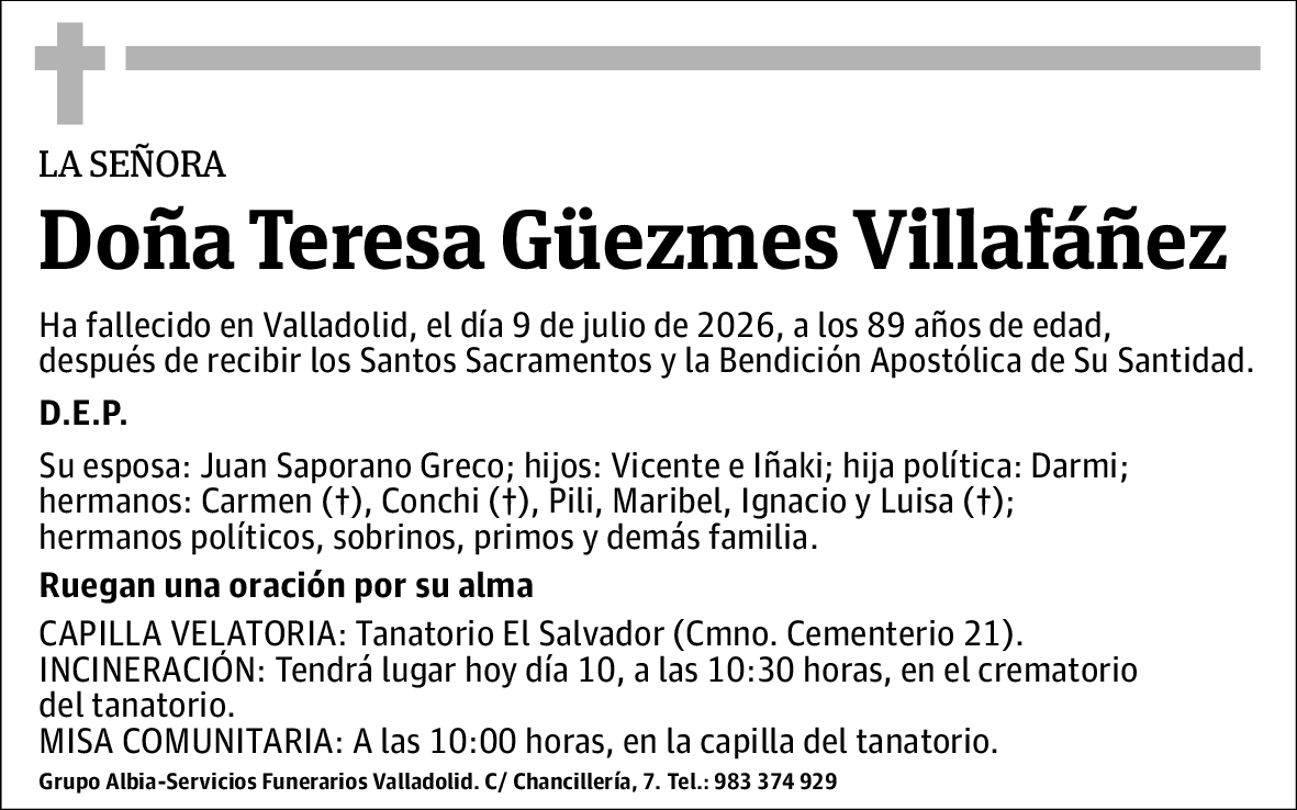 Teresa Güezmes Villafáñez