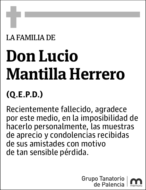 Lucio Mantilla Herrero