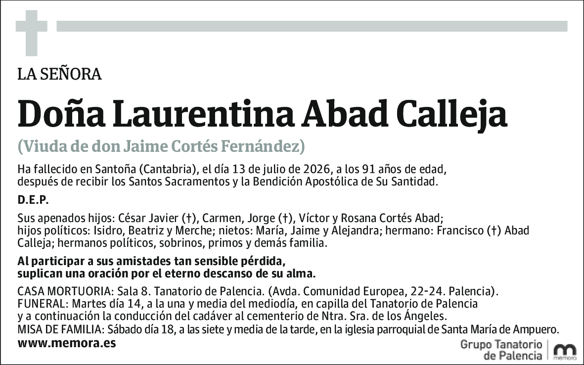Laurentina Abad Calleja