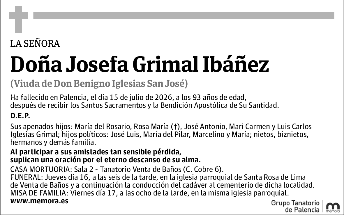 Josefa Grimal Ibáñez