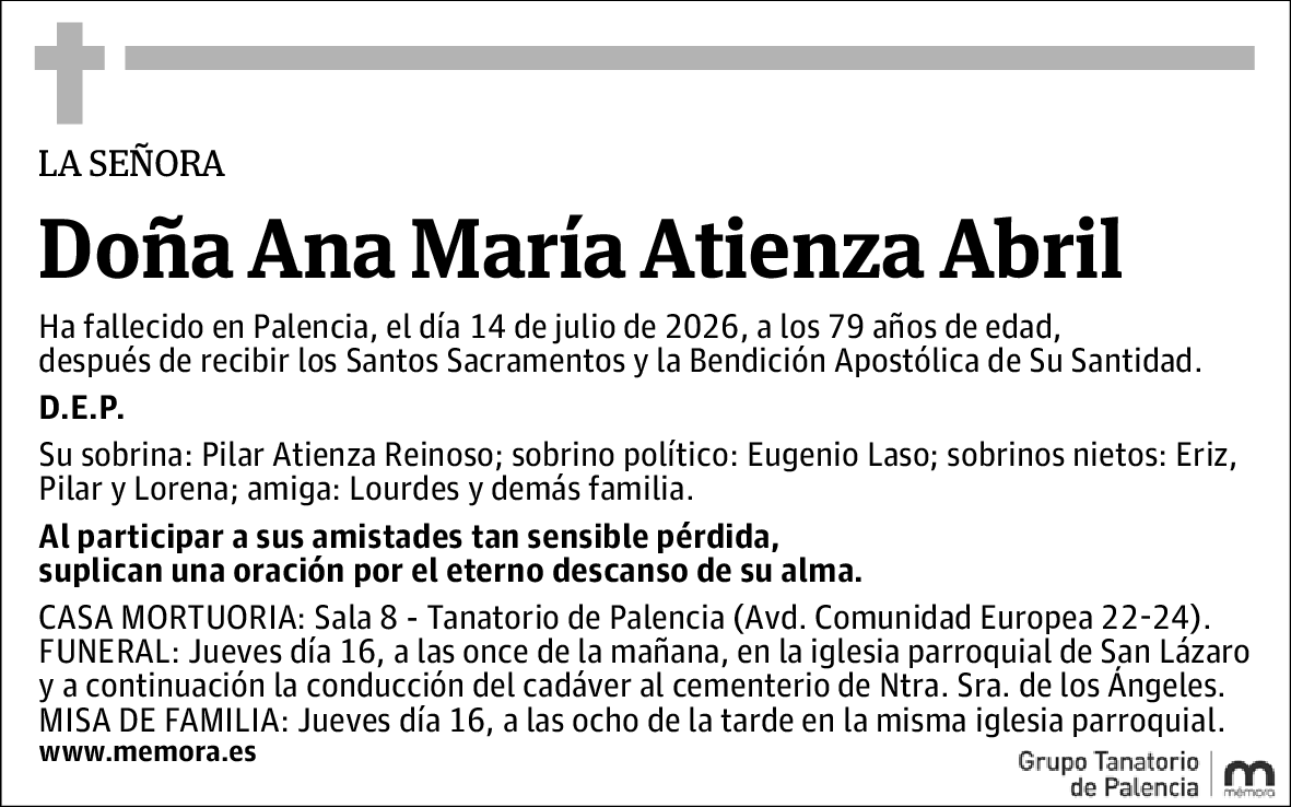 Ana María Atienza Abril